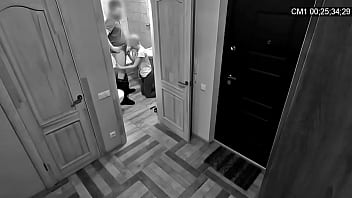 Cheating Brunette Housewife Hidden Camera Banging