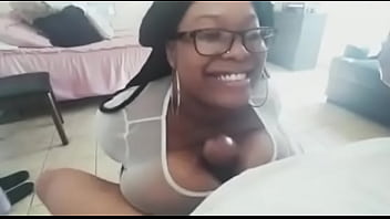 Ebony Bbw Doing Titfuck