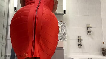 Sexy Ass In A Dress