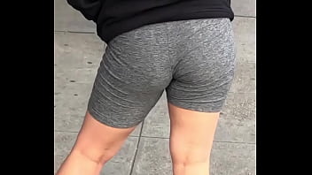 Candid Booty In Short Shorts