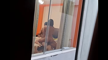 Brunette Housewife Sucking Off Her Husbands Friend On Spy Cam
