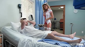 Hot Nurse In Sexy Lingerie Getting Her Pussy Fucked With Toys Fingered By A Doctor