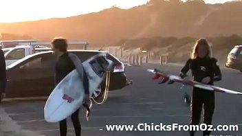 Horny Asian Surfer Chick