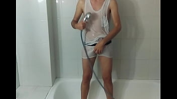 Clothed Shower Gay Porn