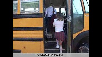 Upskirt School Bus