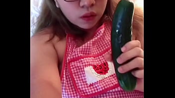 Sucking A Cucumber