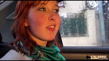 Young Green-Eyed Redhead Sodomized On Boat Outdside