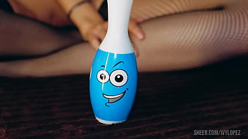 Bowling Pin In Pussy