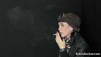 Beautiful Woman Smoking More 120S