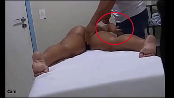 Centerfold Babe Gets Fucked By Her Stud During Her Massage