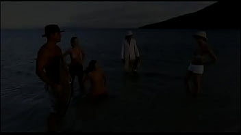 Naked Men In The Ocean