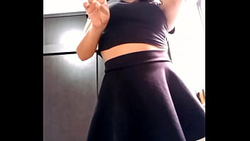 Fille Qui Danse Laisse Voir Plus