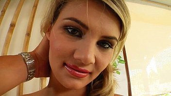 Kinky Blonde Gets Multiple Facials - P1