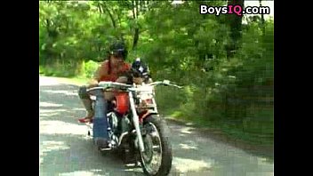 Eddie Camacho And His Motorcycle