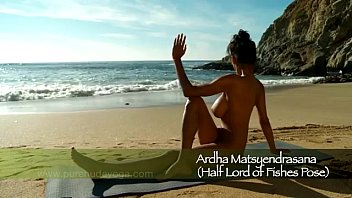 Nude Beach Yoga