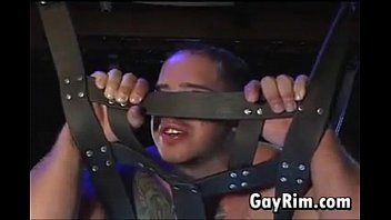 Caged Gay Slave