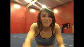 Nude Female Gymnast