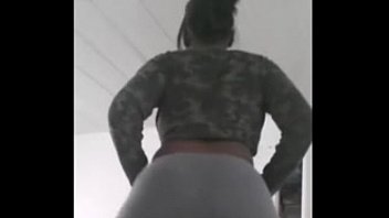 Twerking big butt