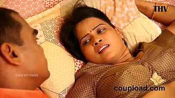 Indian couple romance in bedroom