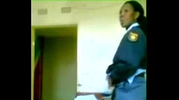 South african police woman