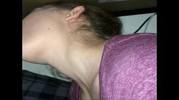 Blowjob under desk