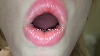 Mouth tongue fetish