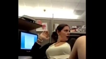 Women masturbating at work