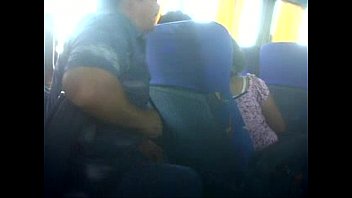 Groping porn in bus