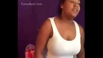 Girl without bra very funny