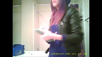 Hidden toilet cam videos