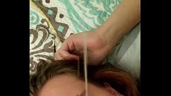 Facial cumshot