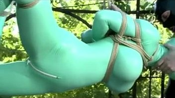 Latex bondage hentai