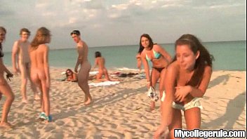 Beach party porn