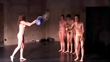 Nude performing arts
