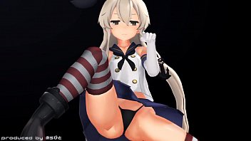 Shimakaze cosplay porn