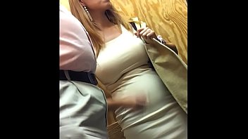 Elevator blowjob