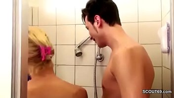 Mom shower porn