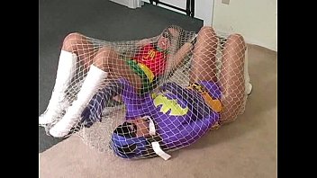 Batgirl tied up