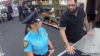 Big ass in pawn shop