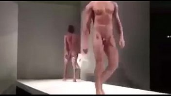 Nudes fashion show