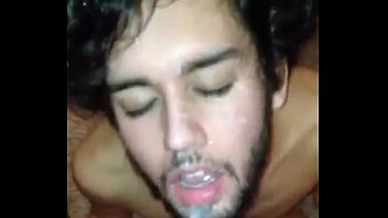 Gay face cum