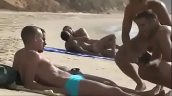 Naked gay beach