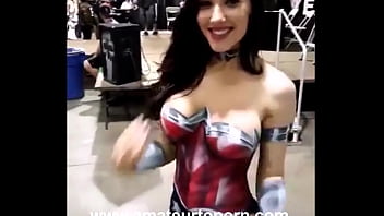 Body paint cosplay porn