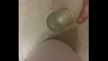 Shot glass of cum