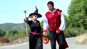 Witch costume porn