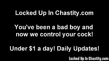 Chastity cage porn