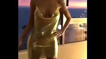 Sexy dress model