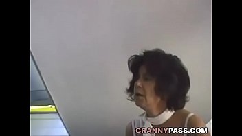 Russian hairy granny