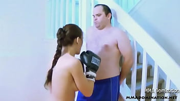 Sexy mixed boxing