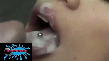 Deep throat cumming compilation